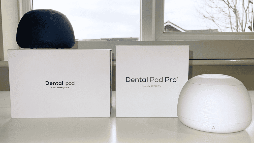Zima Dental Pod PRO ultrasonic cleaner cleaning clear aligners and retainers
